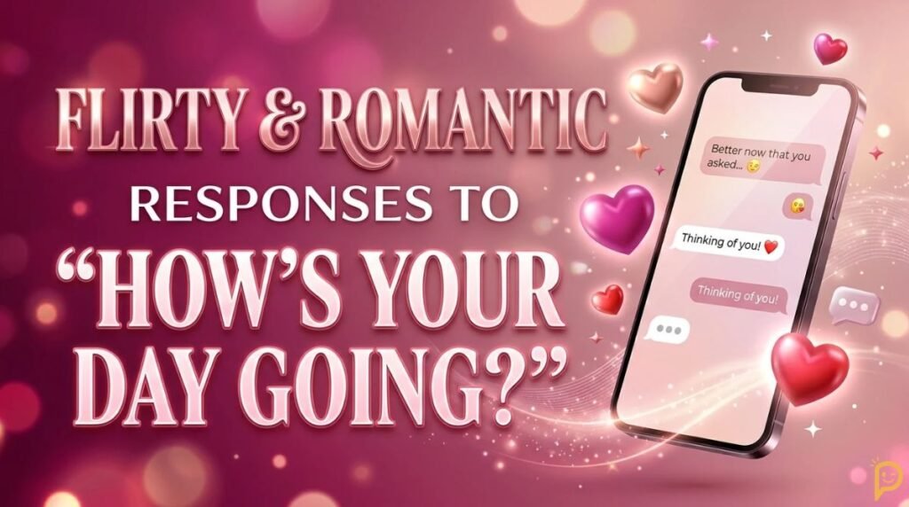 Flirty and Romantic Responses to “How’s Your Day Going?”