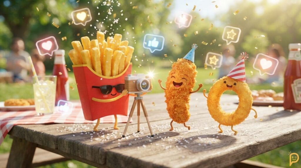 Friday Puns, Fry-Day Food Jokes, and Funny Social Media Captions