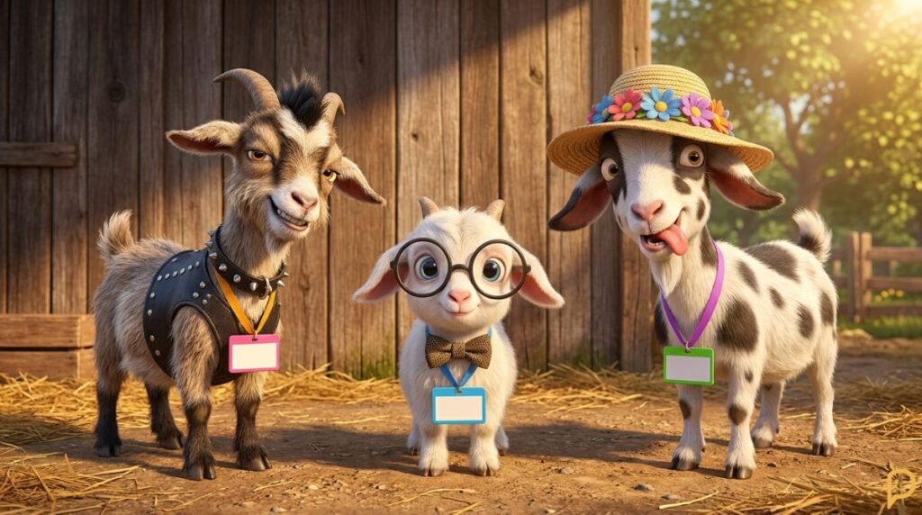Goat Names, Punny Pet Names, and Funny Goat Name Ideas