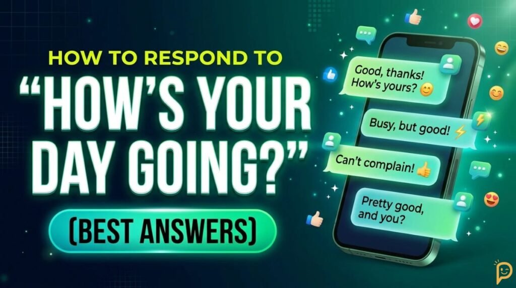How to Respond to “How’s Your Day Going?” (Best Answers)