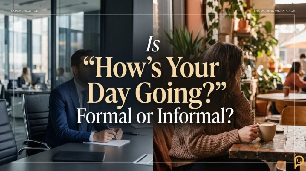 Is “How’s Your Day Going?” Formal or Informal?