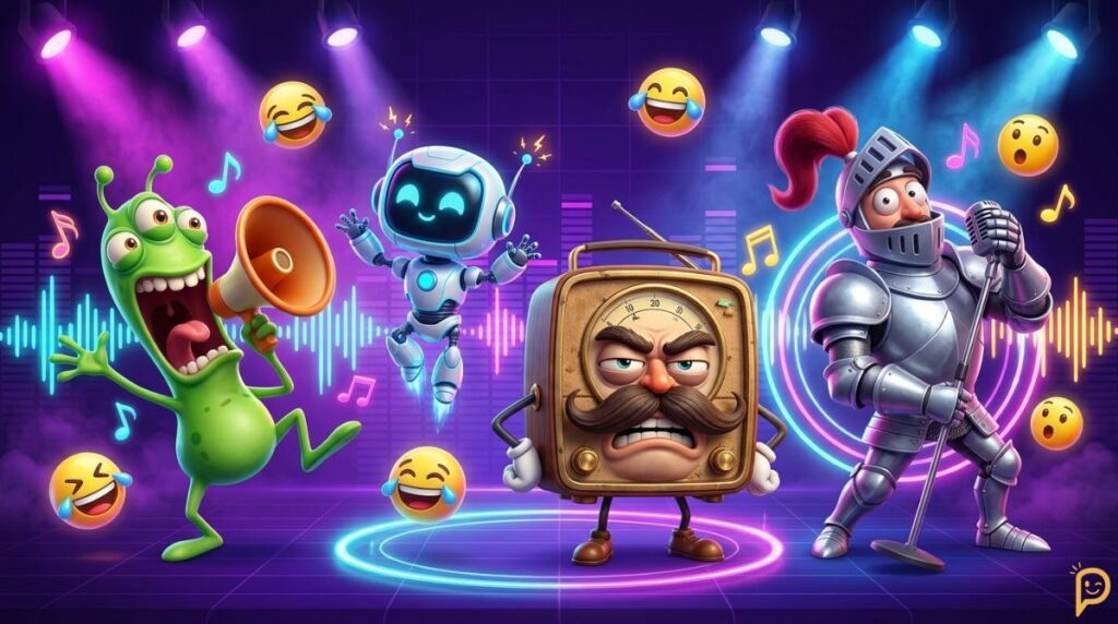 Most Popular Funny Text to Speech Voice Styles and Characters