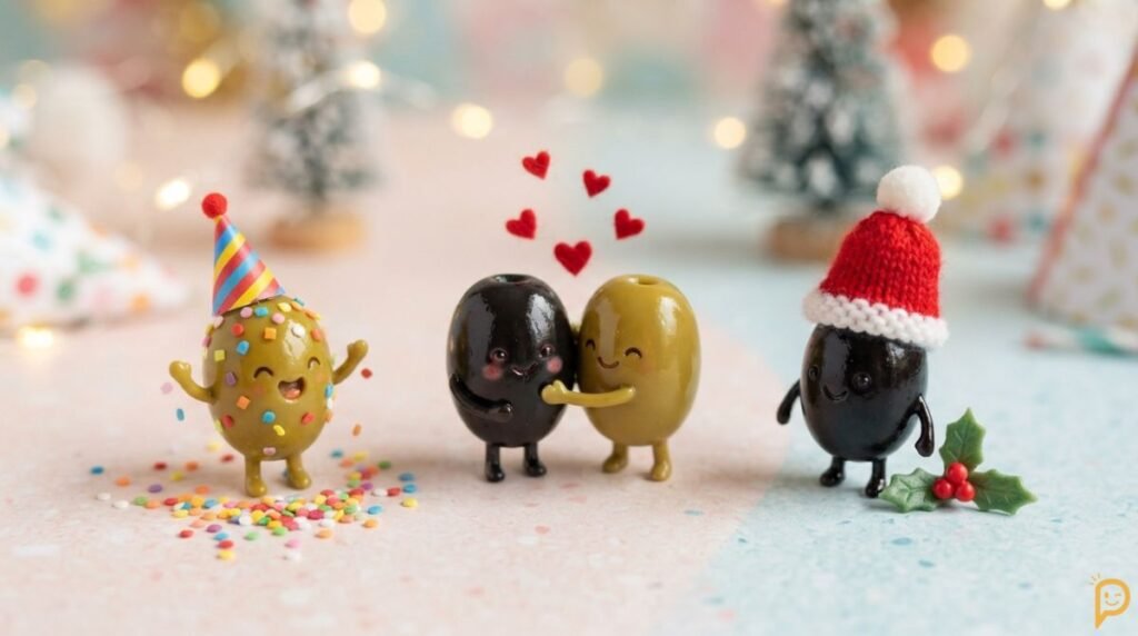 Olive Puns for Birthdays, Valentine’s Day, Christmas, and Special Occasions