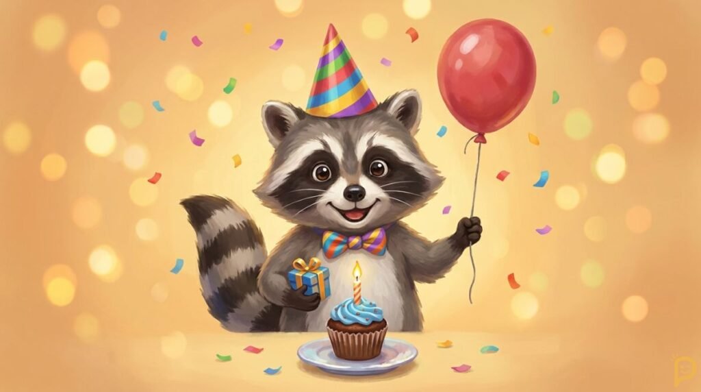 Raccoon Puns for Birthdays, Cards, Holidays, and Special Occasions