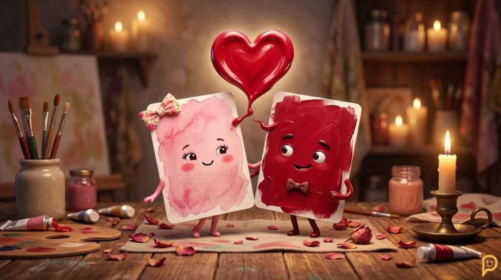 Romantic and Flirty Color Puns