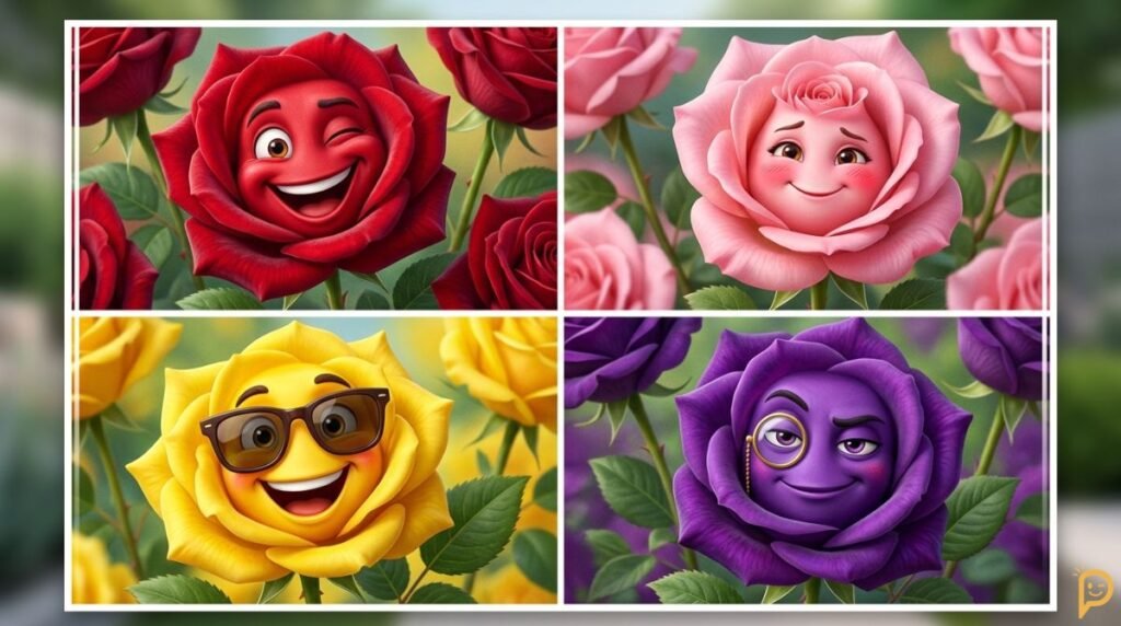 Rose Puns by Color & Meaning