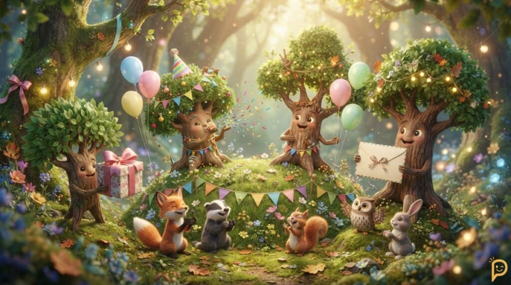 Tree Puns for Cards, Gifts, Birthdays, Friends, and Special Occasions