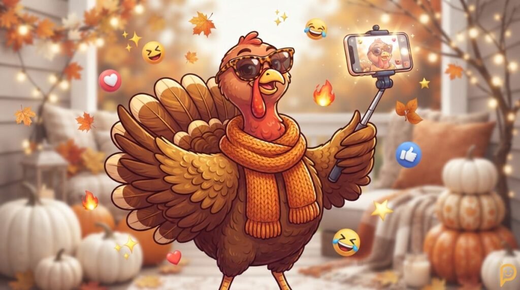 Turkey Puns for Instagram Captions, Photos, and Social Media