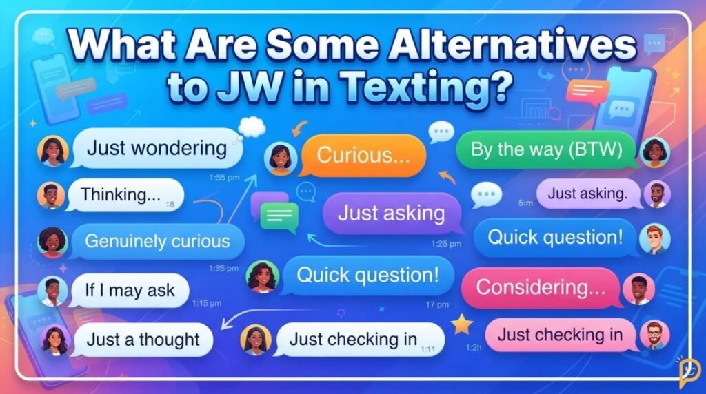 What Are Some Alternatives to JW in Texting?