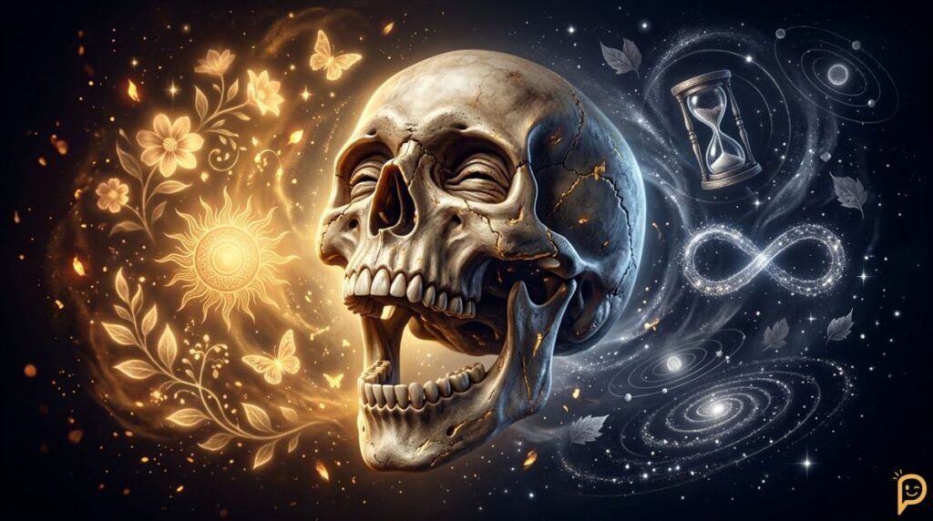 What Does a Laughing Skull Symbolize?
