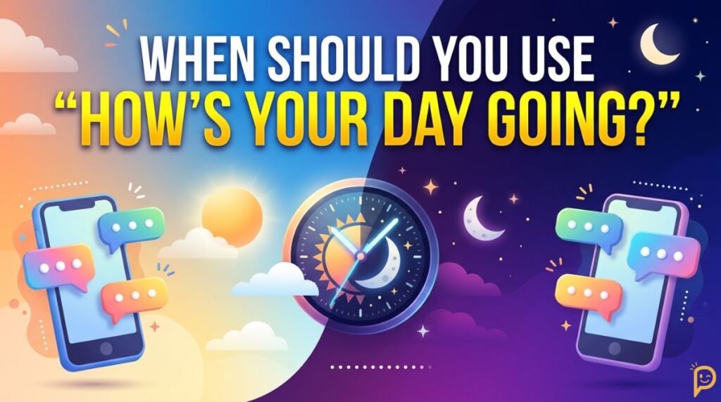 When Should You Use “How’s Your Day Going?”