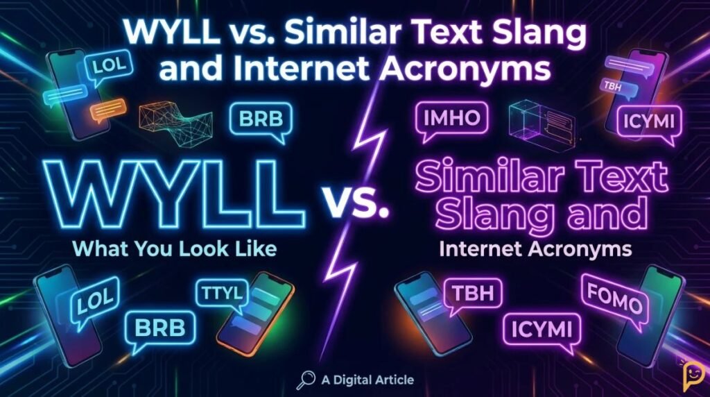 WYLL vs. Similar Text Slang and Internet Acronyms